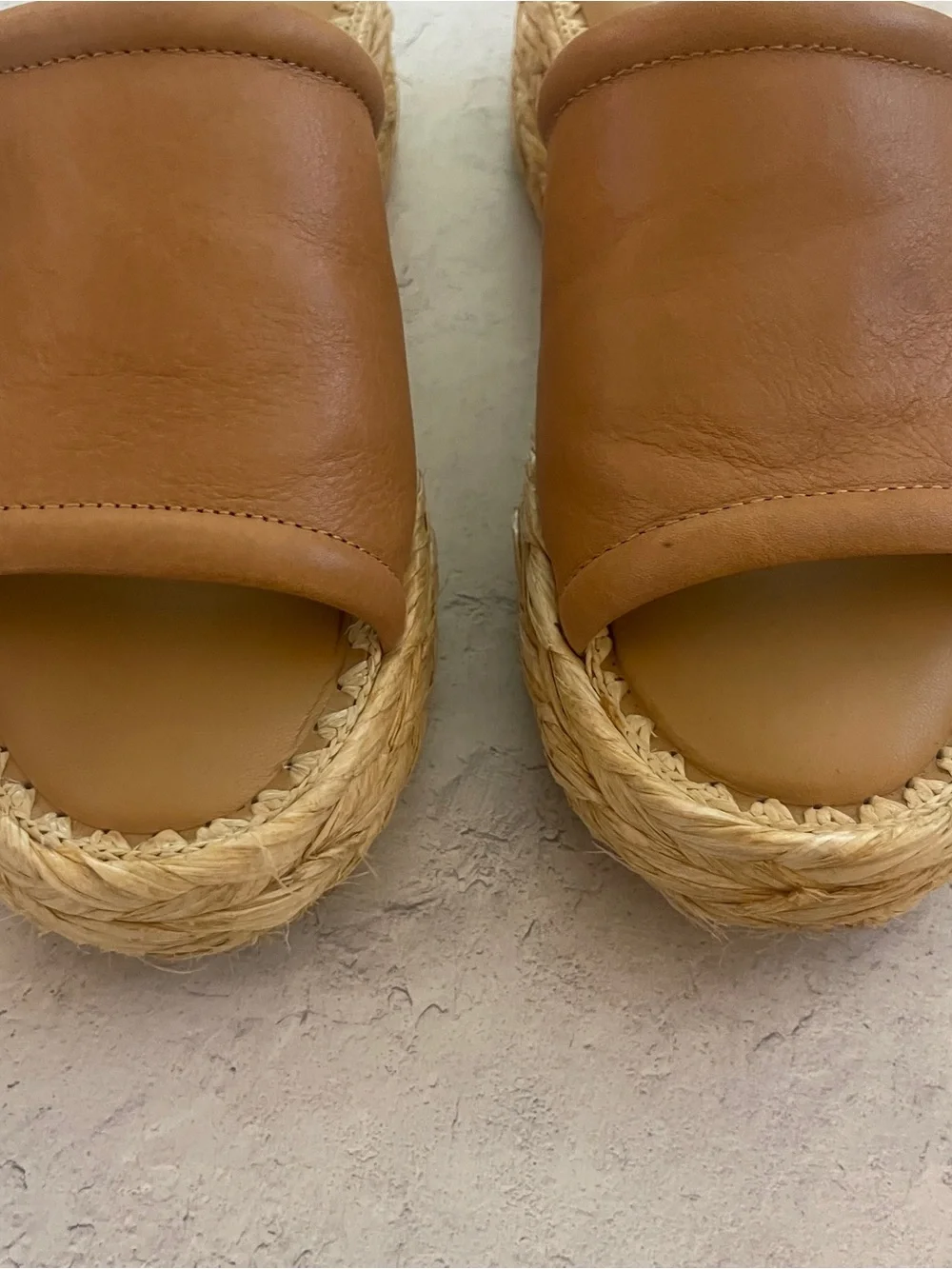 Dolce Vita “Chavi” Honey Leather Slides